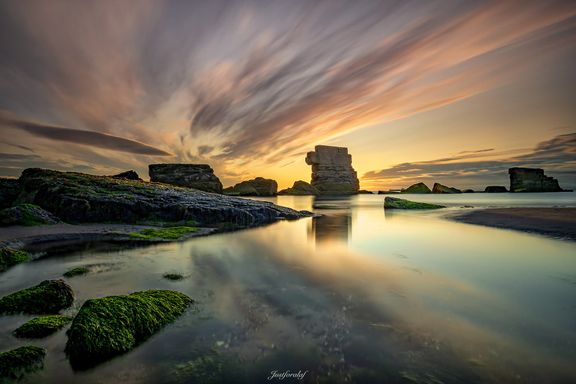 Sunrise long exposure